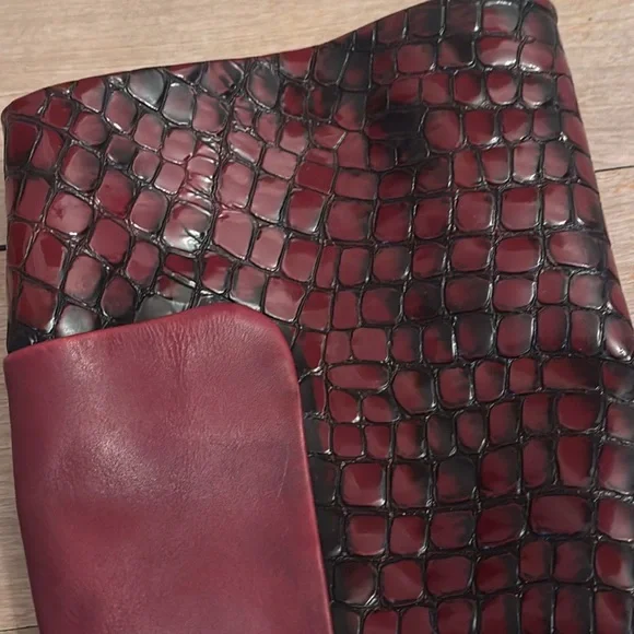 FELMINI Red Genuine Leather Boots - Picture 8 of 12